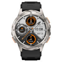 New kospet Tank T3 Đồng hồ thông minh cho phong cách quân sự cho nam gồ ghề 1.46 ″AMOLED chống nước tập thể dục đồng hồ điện tử