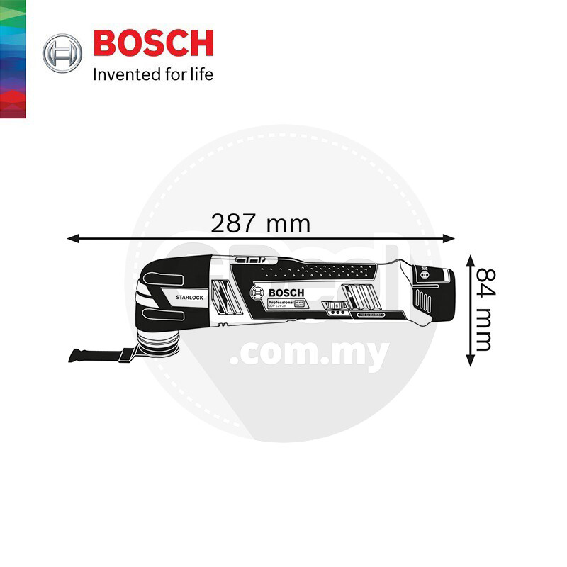 Bosch GOP12V-28 Cordless Multi Cutter SOLO (without Battery & Charger)