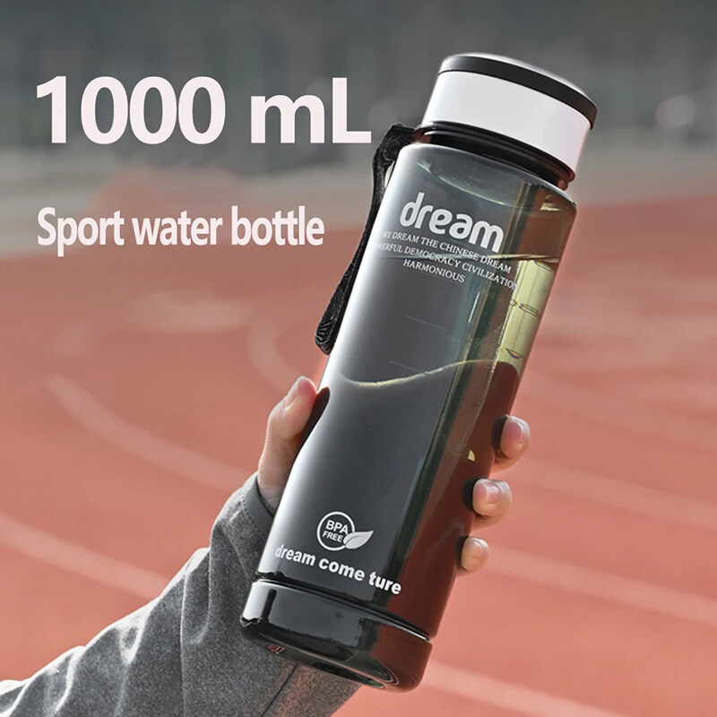 【YIDEA HONGKONG 1 Liter Water Bottle Outdoor Portable Sport Water Bottles Leakproof Drinking Bottles For Travel Gym Fitness Jugs