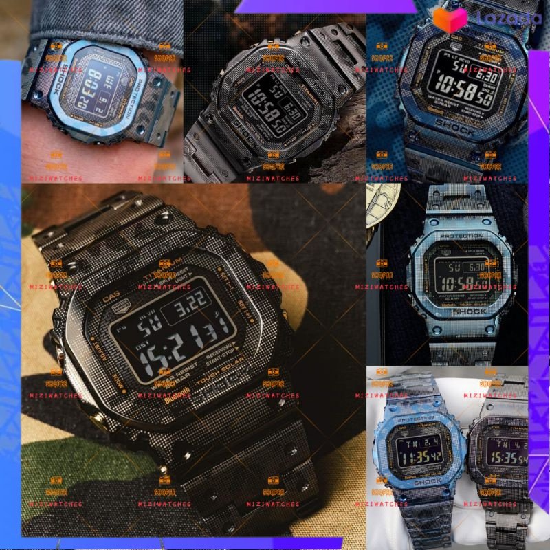jam g shock petak besi