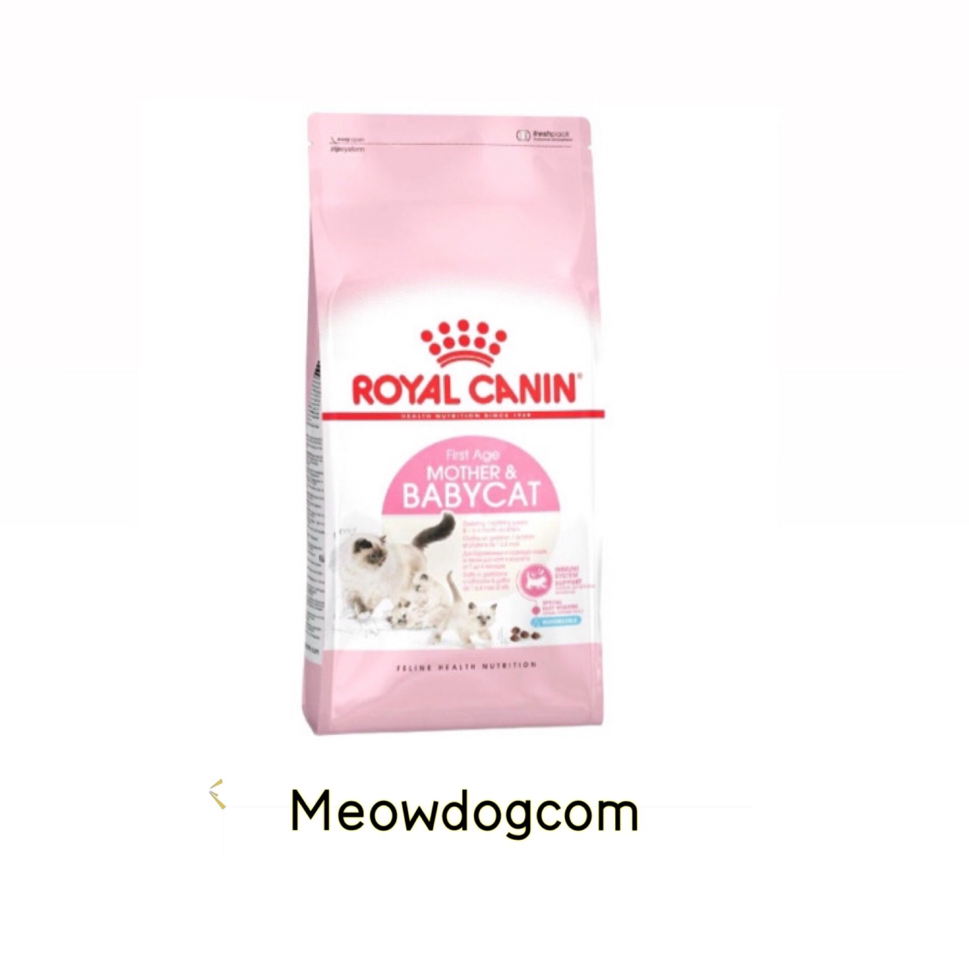 royal mother and baby cat