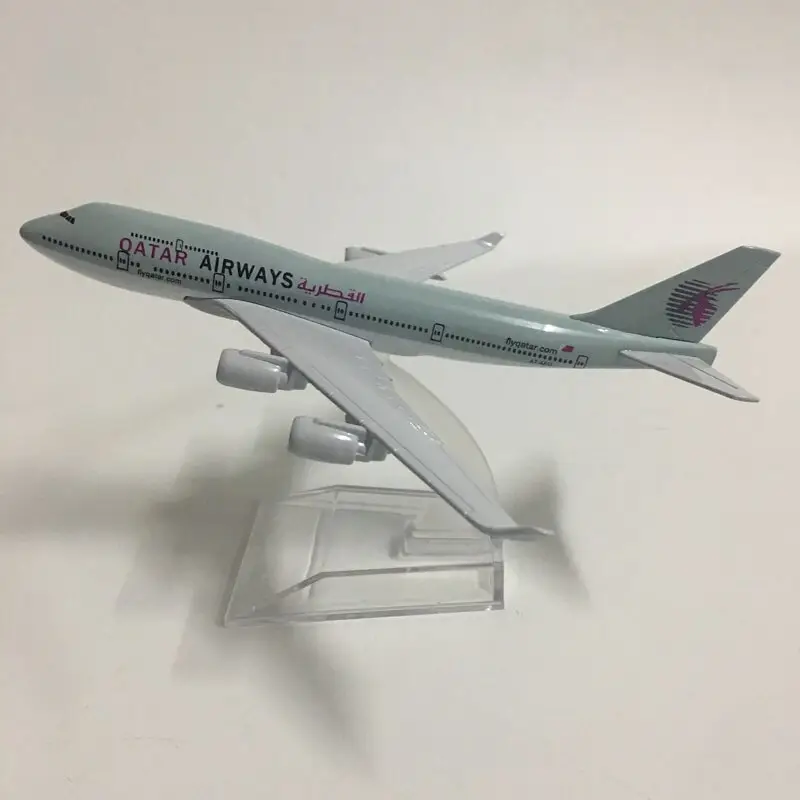 qatar airways toy airplane