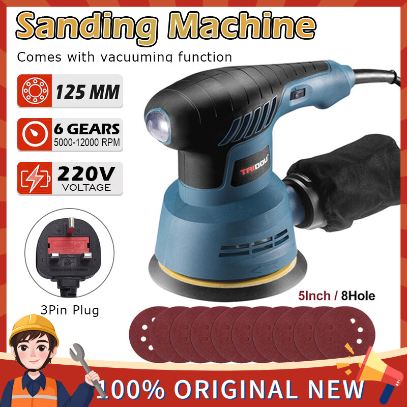 ZUYIYI 5 Inch Cordless Random Orbital Sander, 12000RPM Electric Orbital - View #4