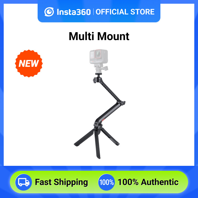  Insta360 đa gắn kết cho ACE Ace Pro ĐI 3 một RS chân máy kết hợp gậy selfie và cánh tay ma thuật. Một sản phẩm tiện dụng. 