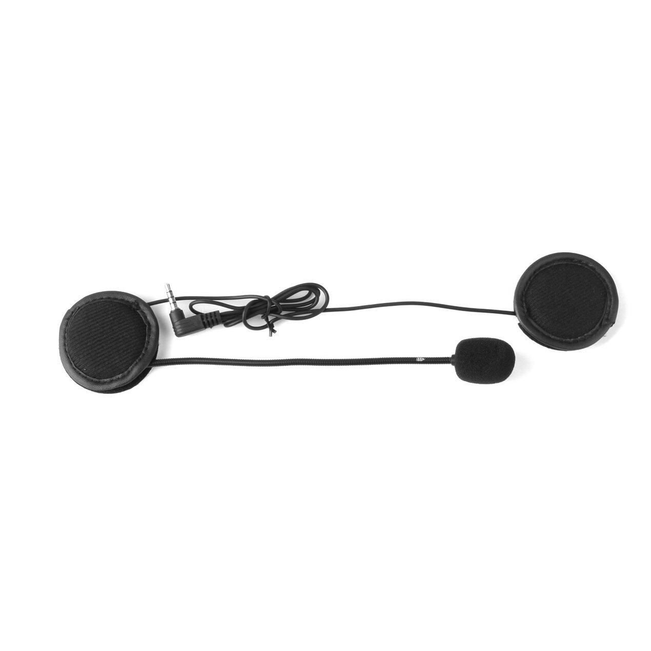 Microphone Speaker Headset V4/V6 Interphone Universal Headset Helmet Intercom Clip for Motorcycle Bluetooth Device 