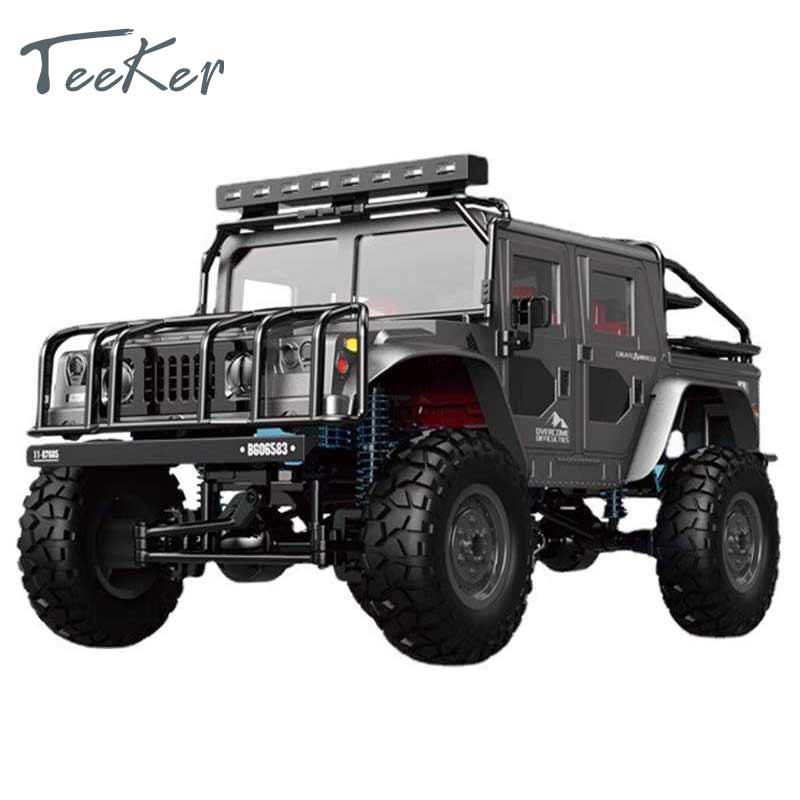 2.4G High Speed 1/12 Scale RC Car Remote Control Crawler Off Road Car 4WD Drive Climbing Alloy Car Bottom Simulation Hummer Car Model Toy Gift for Boys Birthday ราคา 3,106 บาท*ส่งฟรี