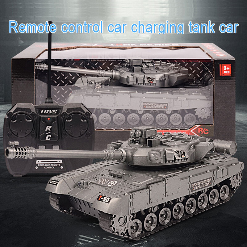 Bafada Có Thể Sạc Xe Tăng Điều Khiển Từ Xa Đồ Chơi Trận Ra Mắt Xuyên Quốc Gia Theo Dõi Ánh Sáng Âm Nhạc Xe Bé Trai Chơi Đồ Chơi Dành Cho Trẻ Em trẻ Em