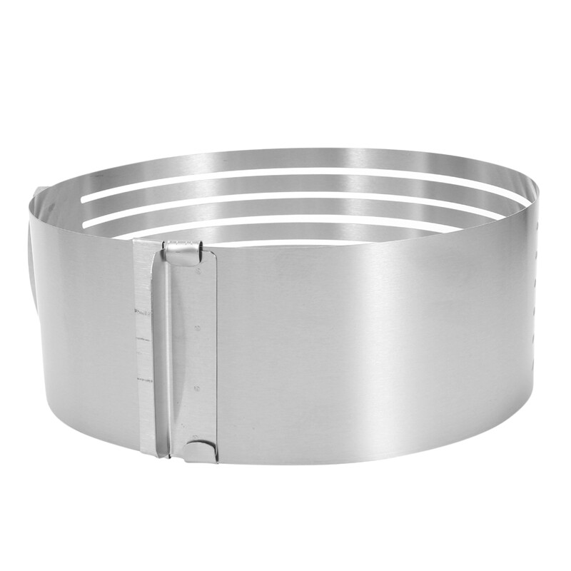Stainless Steel Cake Ring Cutter, 6 Layer Adjustable Slicer, Slicer 最大