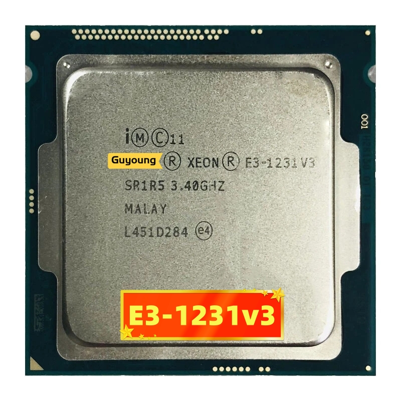 Xeon e3 1231 v3 e3-1231 v3 v3 3.3ghz quad-core bộ xử lý cpu 8m 80w lga 1150
