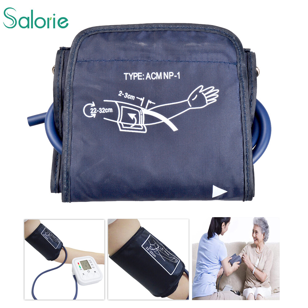 Salorie BP Meter 17/32/48cmAdjustable Adult Arm Digital Blood Pressure Monitor Cuff Single Tube Tonometer Cuff ราคา 126 บาท*ส่งฟรี