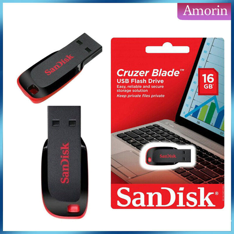 Sandisk cruzer blade cz50 usb pendrive 128gb usb 2.0 pendrive flash drive, plug and play 16gb 32gb 64gb
