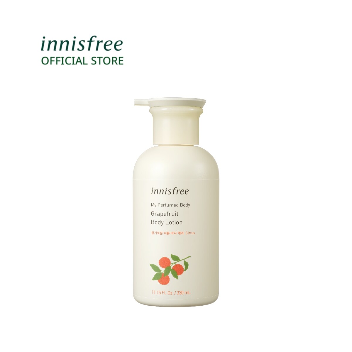 Gambar innisfree My Perfumed Body Grapefruit Lotion 330ml