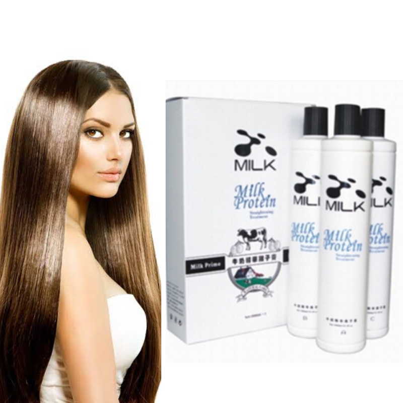 milk protein straightening treatment