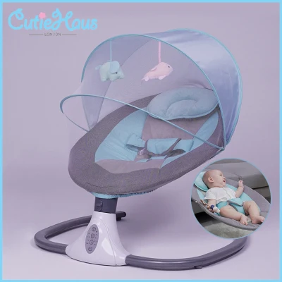 Cutiehaus 4 Speed Baby Electric Rocking Chair Baby Swing Chair With Bluetooth Music And Timer - Fulfilled by Cutiehaus (1)