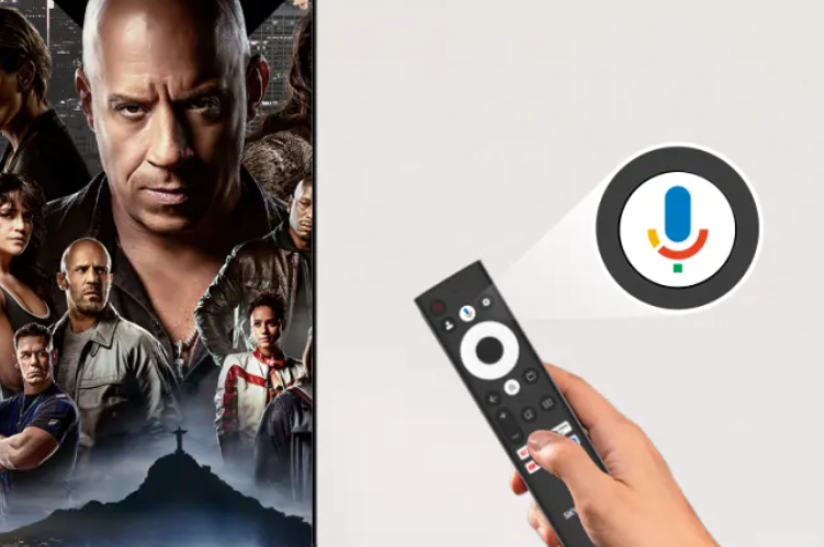 Remote điều khiển tivi Casper Mã 06 Điều Khiển TV Casper 43FGS610 4 nút Có Giọng Nói - Tặng kèm pin