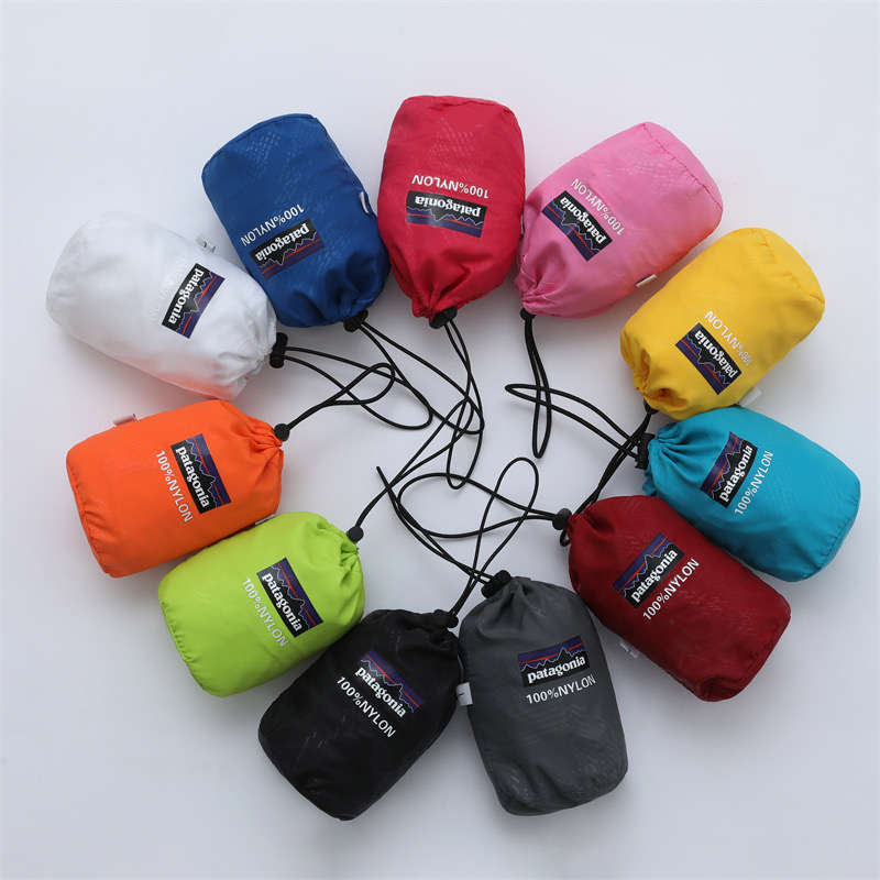 Patagonia Trọng Lượng Nhẹ Áo gió Đầy Màu Sắc Mỏng trang phục bảo hộ Áo Khoác Áo Khoác