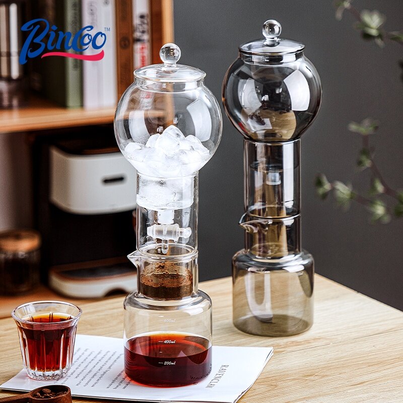 Bincoo Coffee Cold Brew Pot High Quality Tea Pot With Filter Coffee Strainer  1.1L Make Tea & Coffee Suite Multiple Colors Available