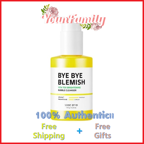 [Some by mi] Bye Bye Blemish Vita Tox làm sáng bong bóng tẩy rửa 120g