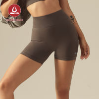 Moving Peach Quần Đùi Tập Yoga Cho Nữ Quần Thể Thao Cạp Cao Quần Đùi Thoáng Khí Tập Thể Dục Độ Đàn Hồi Cao APJ