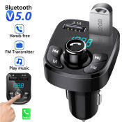 Bluetooth Car Charger with Fast Charging and Ambient Light