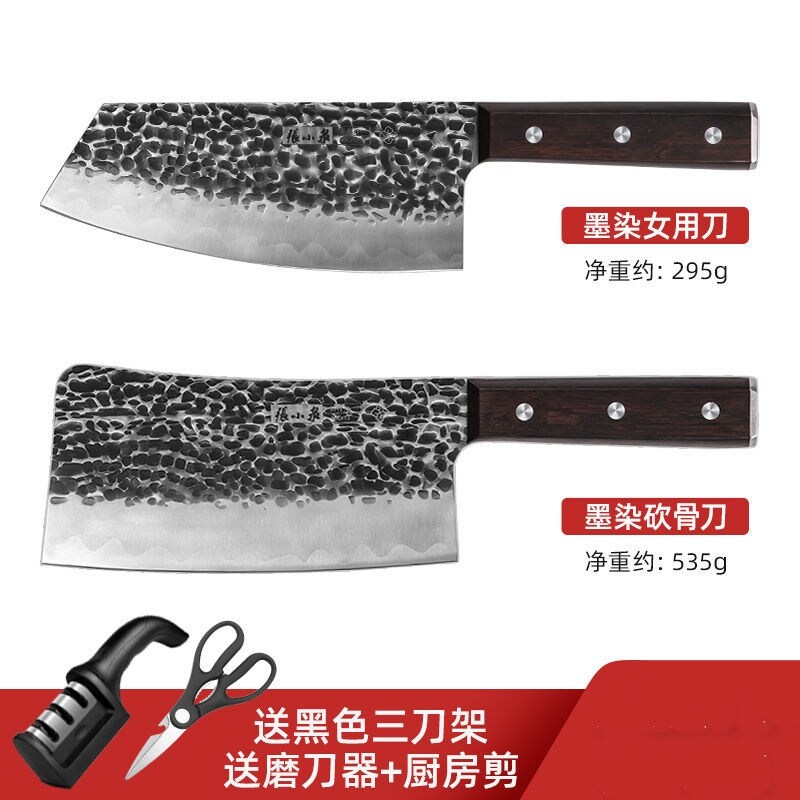 Gambar Zhang Xiaoquan manual forging household stainless steel kitchen knife sharp chef special super fast slicesbone kitchen knives
