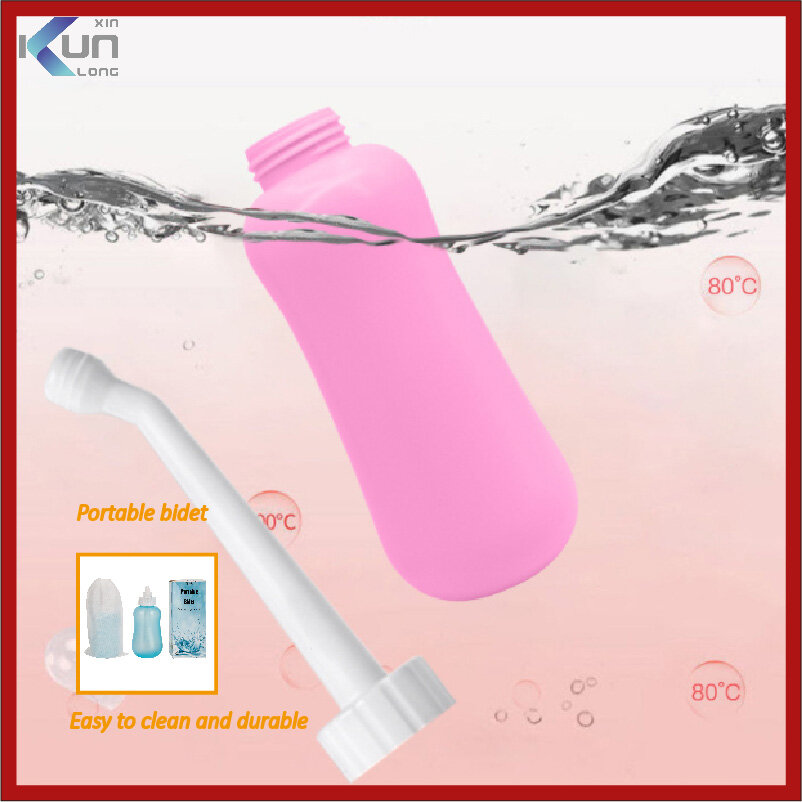 Tay cầm xách tay chậu vệ sinh chai cá nhân chăm sóc vệ sinh cleaner du lịch xách tay tự làm sạch chậu vệ sinh chai với 360ml/450ml/500ml/600ml công suất