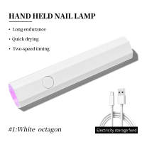 BORN PRETTY Professional UV LED Nail Lamp Mini Nail Drying Lamp UV Lamp Manicure Nails Art Portable Ultraviolet Nail Dryer Stand Lamp