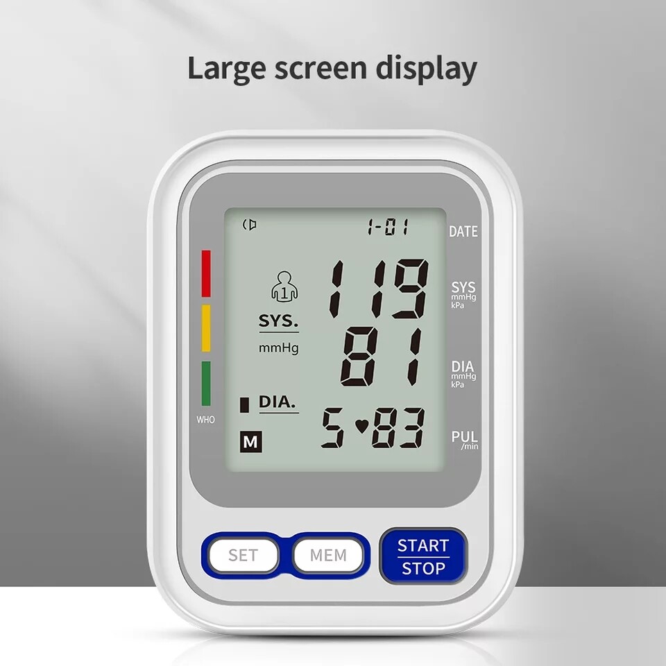 Simplex Bp Monitor Digital Blood Pressure Monitor- Silvia- Bp Machine for accurate bp checkup-