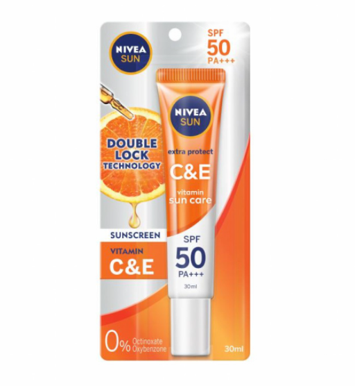 Gambar Nivea Sun Extra Protect C E Vitamin Suncare Sun Protection SPF50 Pa+++ (30ml)