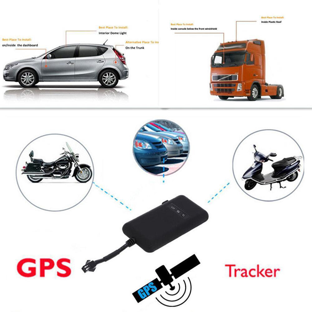 Original GT02D GPS Xe Tracker Thiết Bị Định Vị Thời Gian Thực GSM GPRS Xe Máy Xe Chống Trộm