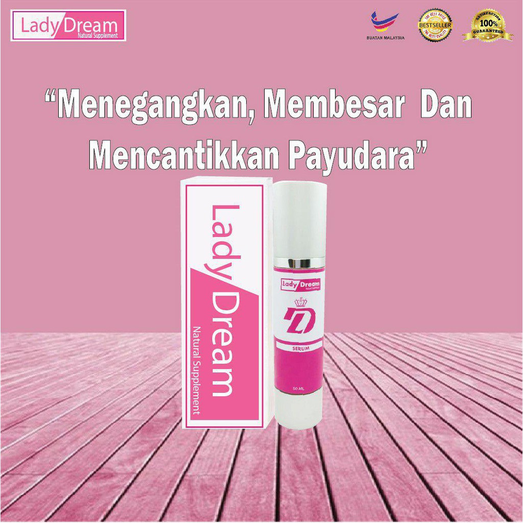 Lady Dream Serum Original Lulus Kkm Besarkanpayudara Breastenlargement Firmingcream Ladydream Ladydreamserum Lazada