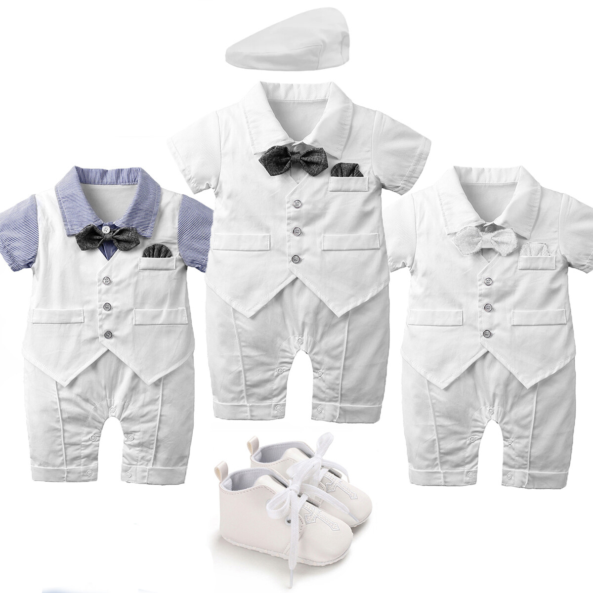 Baby Boy Dress With Bag On Back Side Of Shirt