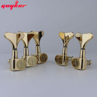 Guyker Headstock kín Bass đầu Bộ chỉnh dây 1:17 chrome đen vàng