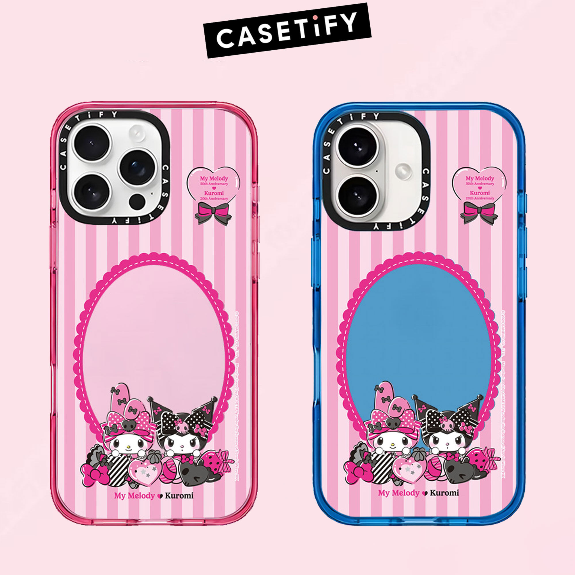 CASETiFY KUROMI iPhone15proケース Sanrio Characters Kuromi CASETiFY Kuromi Puffy Phone Case iphone