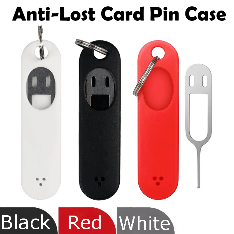 3PC vui chống mất thẻ Pin tương thích với iPhone Xiaomi Meizu Samsung phổ Sim Thẻ Remover khay Eject công cụ