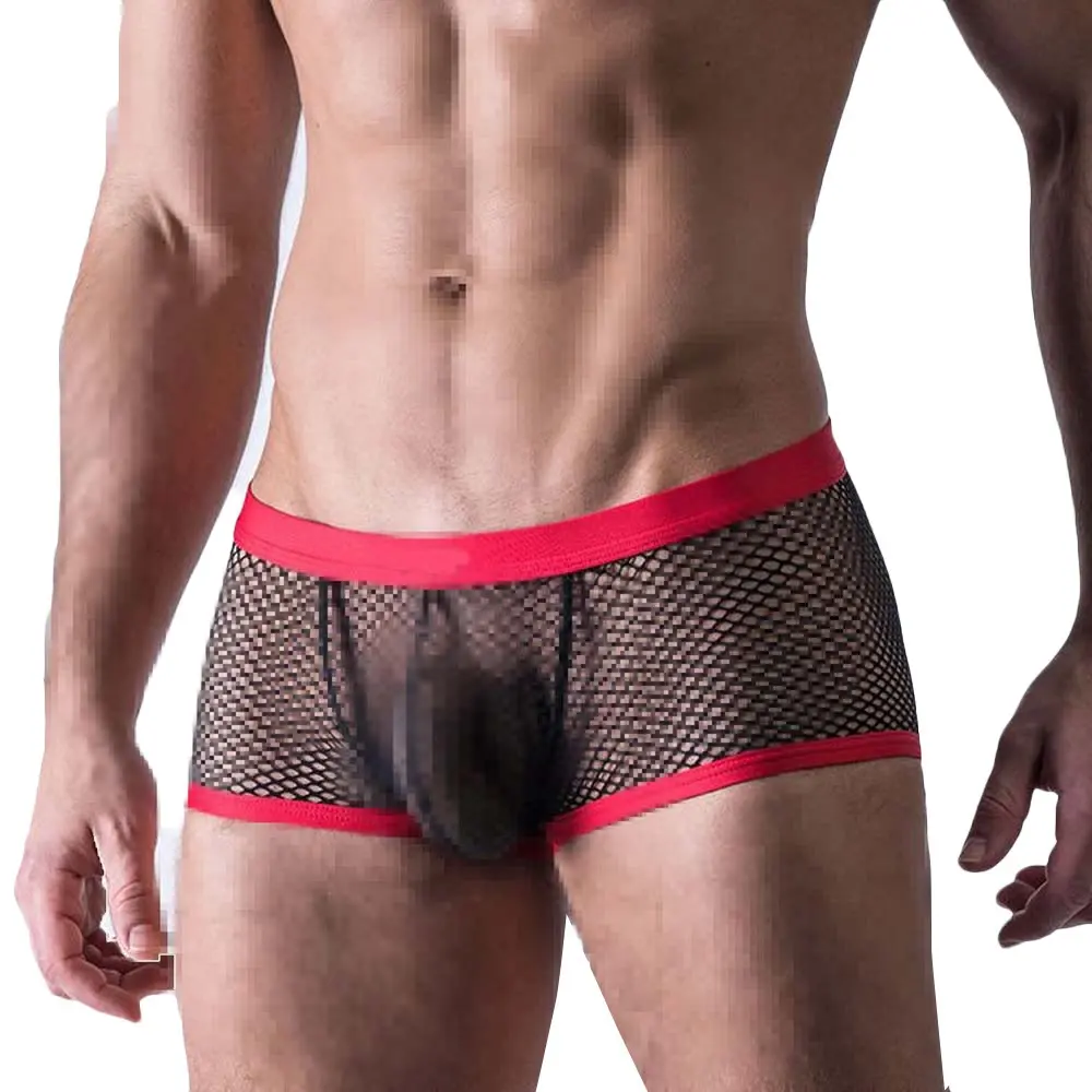men mesh underwear