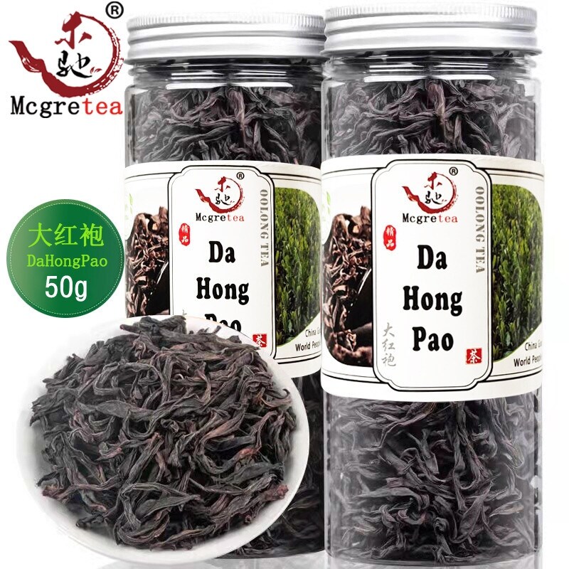 Gambar Black Tea Dahongpao Tea Oolong Tea the Original Wuyi Red Tea For Health Care Hong Pao Vacuum Packaging Kraft Paper Bag