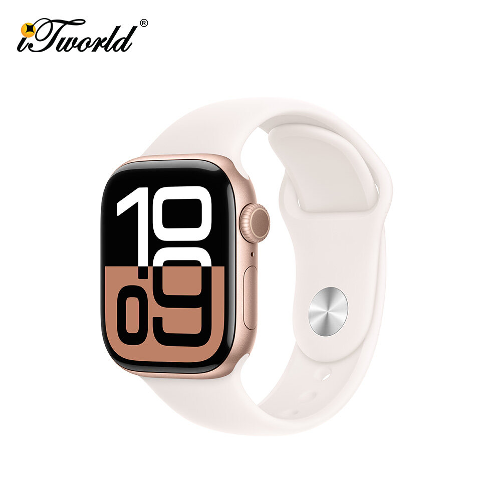 Apple Watch Series 10 GPS Aluminium Case with Sport Band