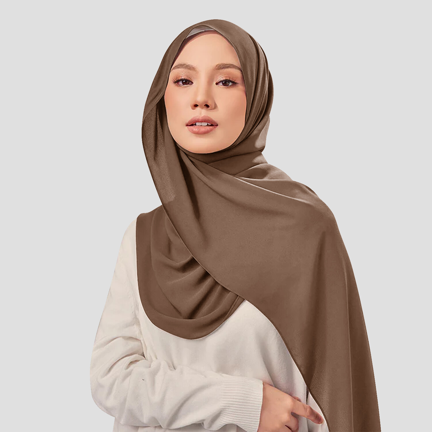 naelofar plain shawl