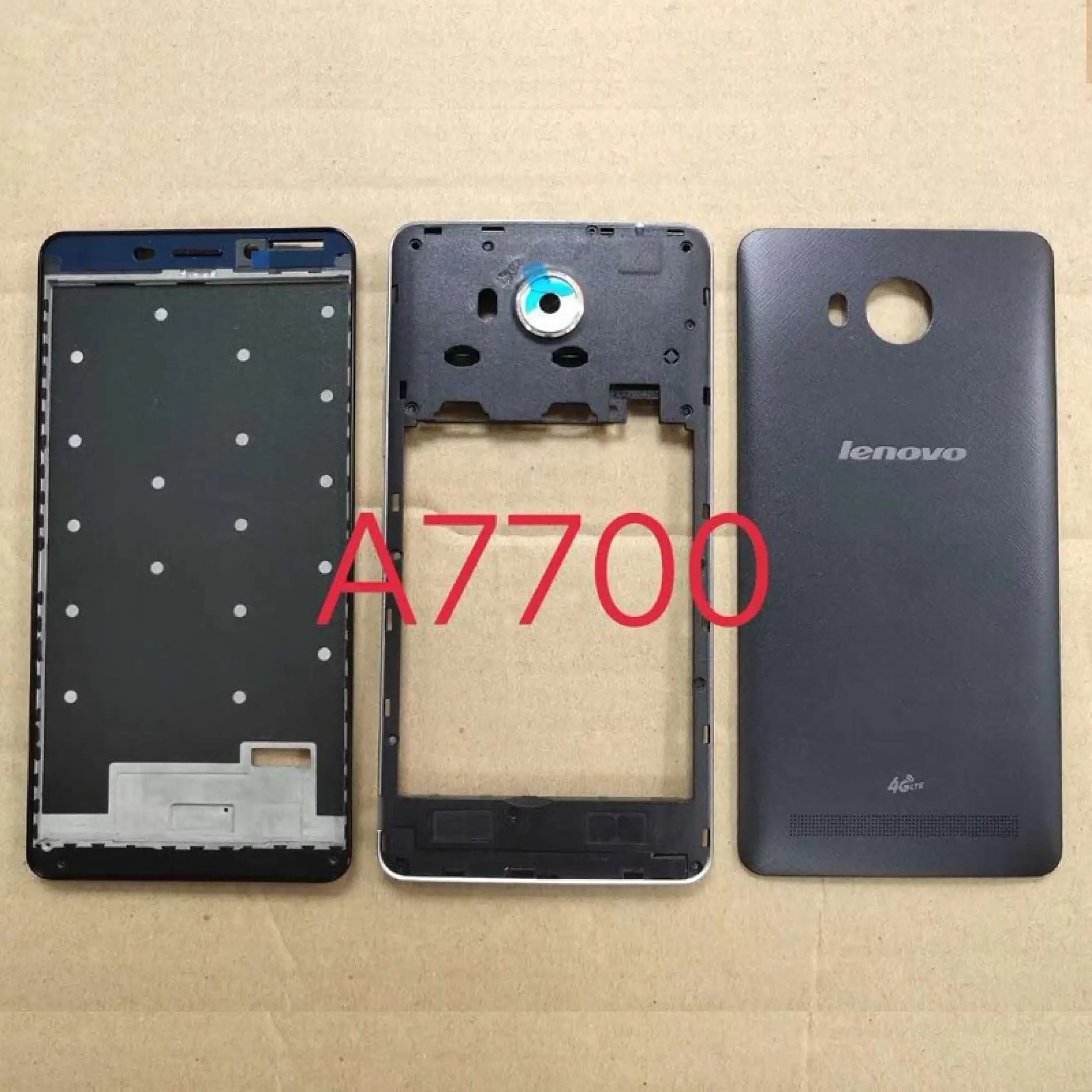 Housing For Lenovo A7700 A5860 Front Frame Middle Frame Battery Door Back Cover With Power Volume Buttons And Lens Lazada Indonesia