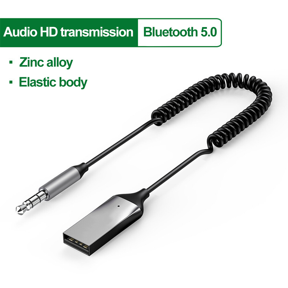 Bluetooth Car Adapter Wireless Car Bluetooth Receiver USB to