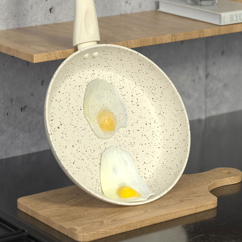 Gambar Medical Stone Frying Pan Ham Cooking Classic Japanese Non Stick Frying Pan Outdoor Breakfast Tencere Setleri Cookware OC50PG