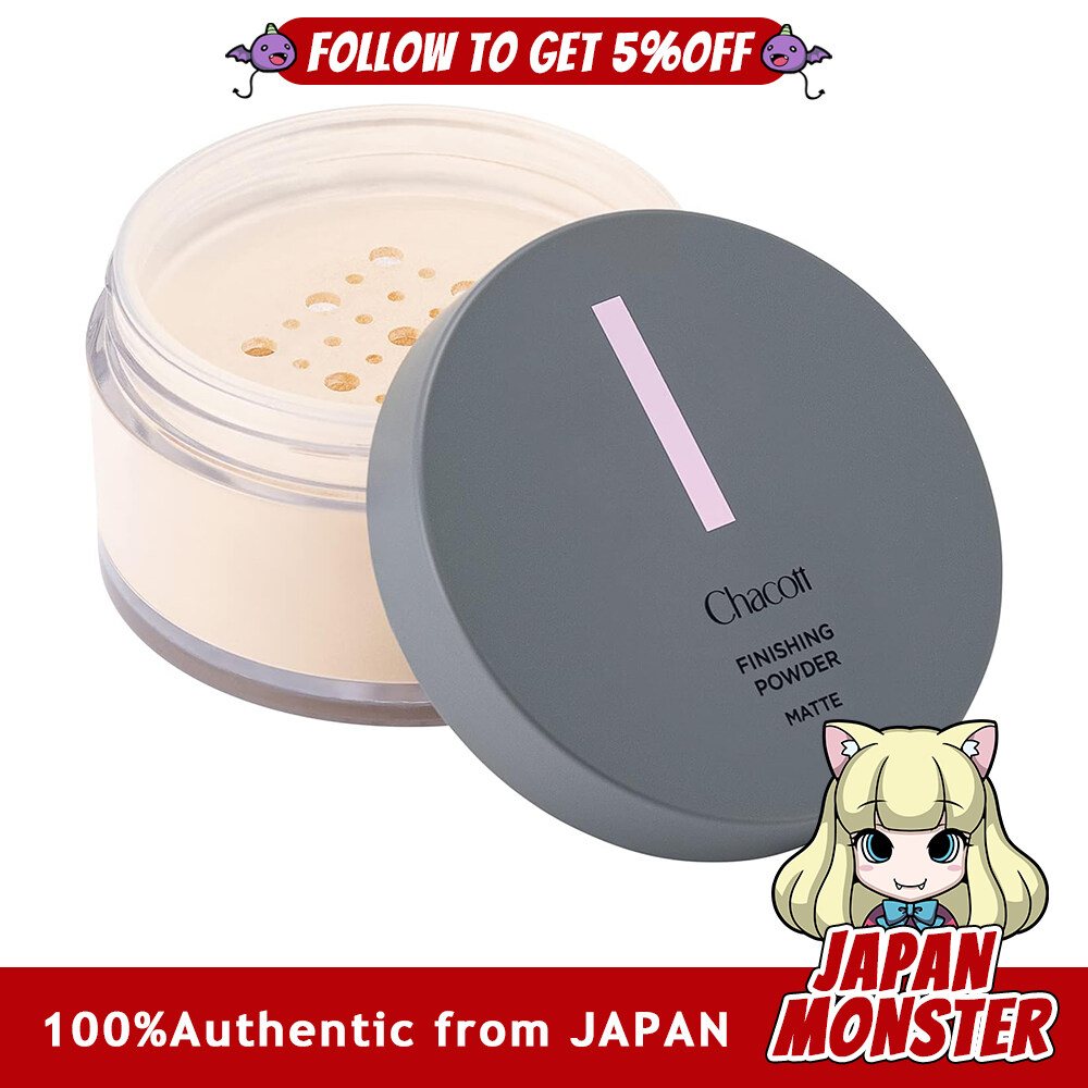 Chacott Finishing Powder, Face Powder, Finishing Powder Matte, Matte Transparency, Skin Type: Oily Skin, Makeup Collapse, Shine Prevention, Functional Powder, Women's, Men's, Genderless Cosmetics, Color: 766, Ocher, 30g Delicate, fine, sweat-resistant,