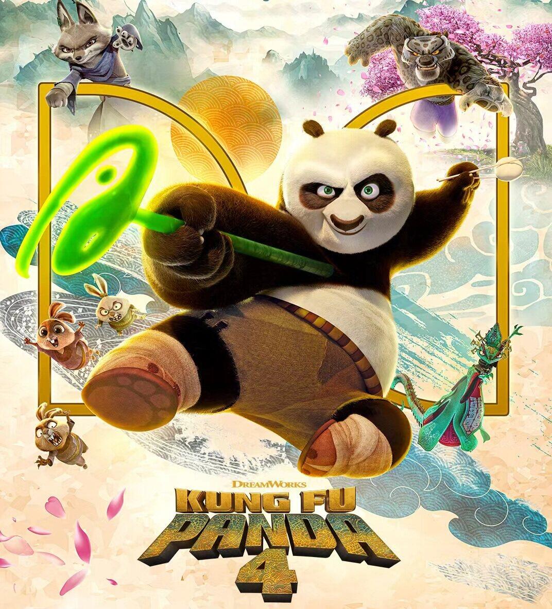 Bluray Kung Fu Panda 4 2024 功夫熊猫4 ( BD Version 正式蓝光