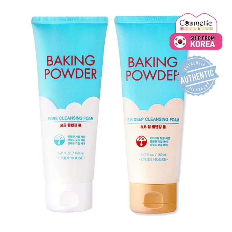 [etude house] sữa rửa mặt bột nở 160m (sữa rửa mặt làm sạch lỗ chân lông/bb deep cleansing foam)