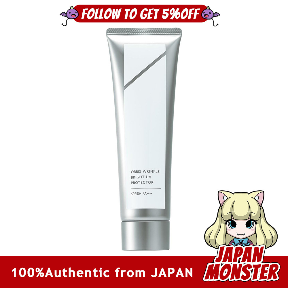 Orbis Wrinkle Bright UV Protector Large Size 100g SPF50+ PA++++ (Facial Sunscreen) Japan