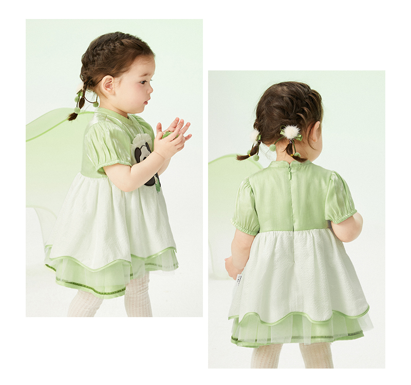 バラバラ ベビーガールドレス 幼児ベビープリンセスドレス 2025年新作 夏服 ロリータドレス トラディショナルスタイル