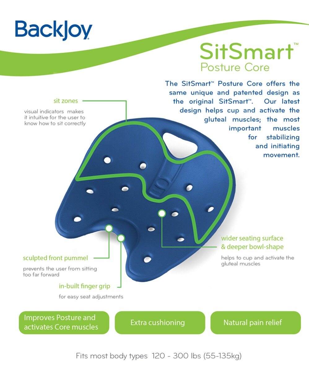 backjoy sitsmart posture core