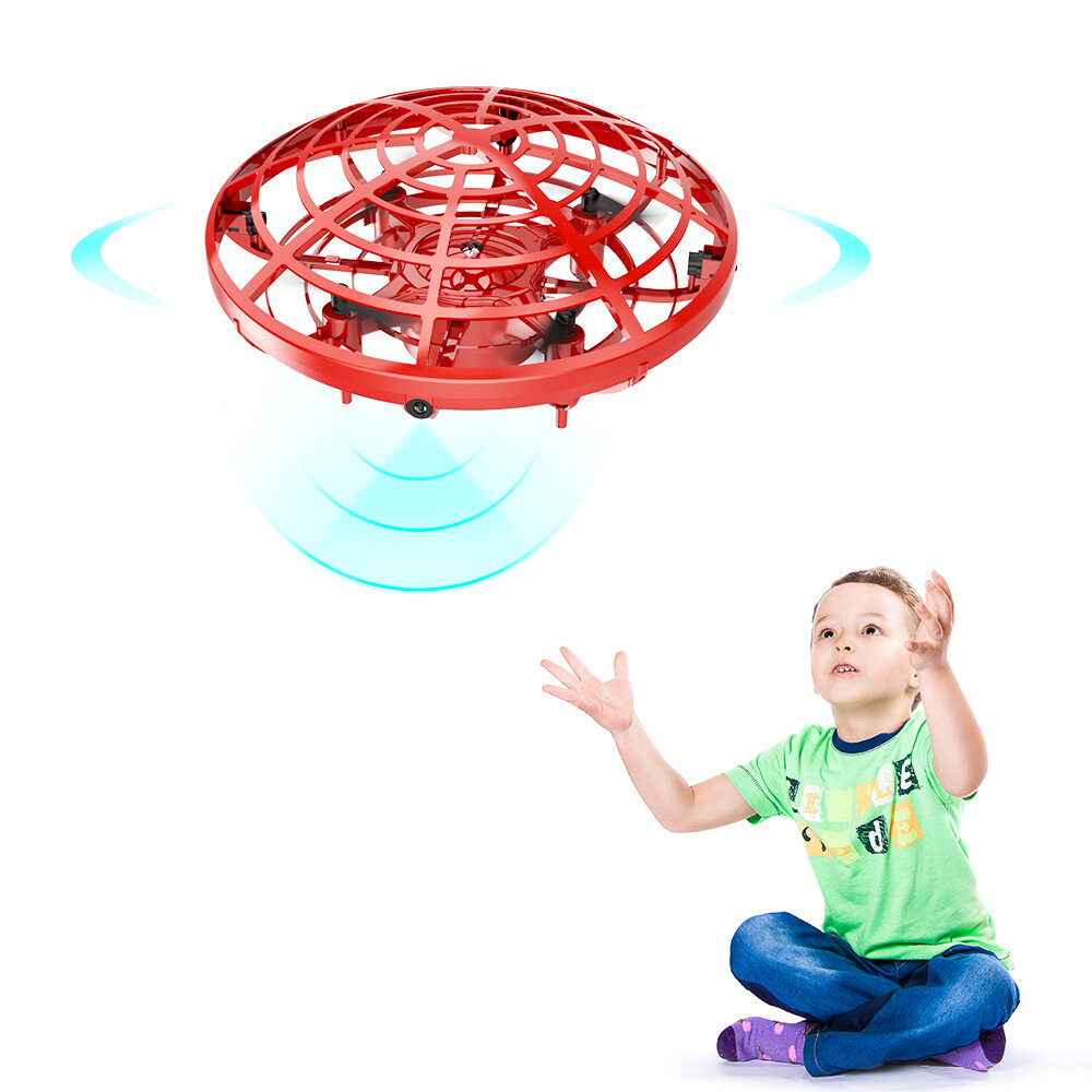 deerc mini 360 xoay tự động cảm biến bay lượn ufo đồ chơi bay cho trẻ em quà tặng tay điều khiển cử chỉ máy bay bay cảm ứng điều khiển bằng tay bốn trục led đồ chơi bóng bay cho bé trai và bé gái 14