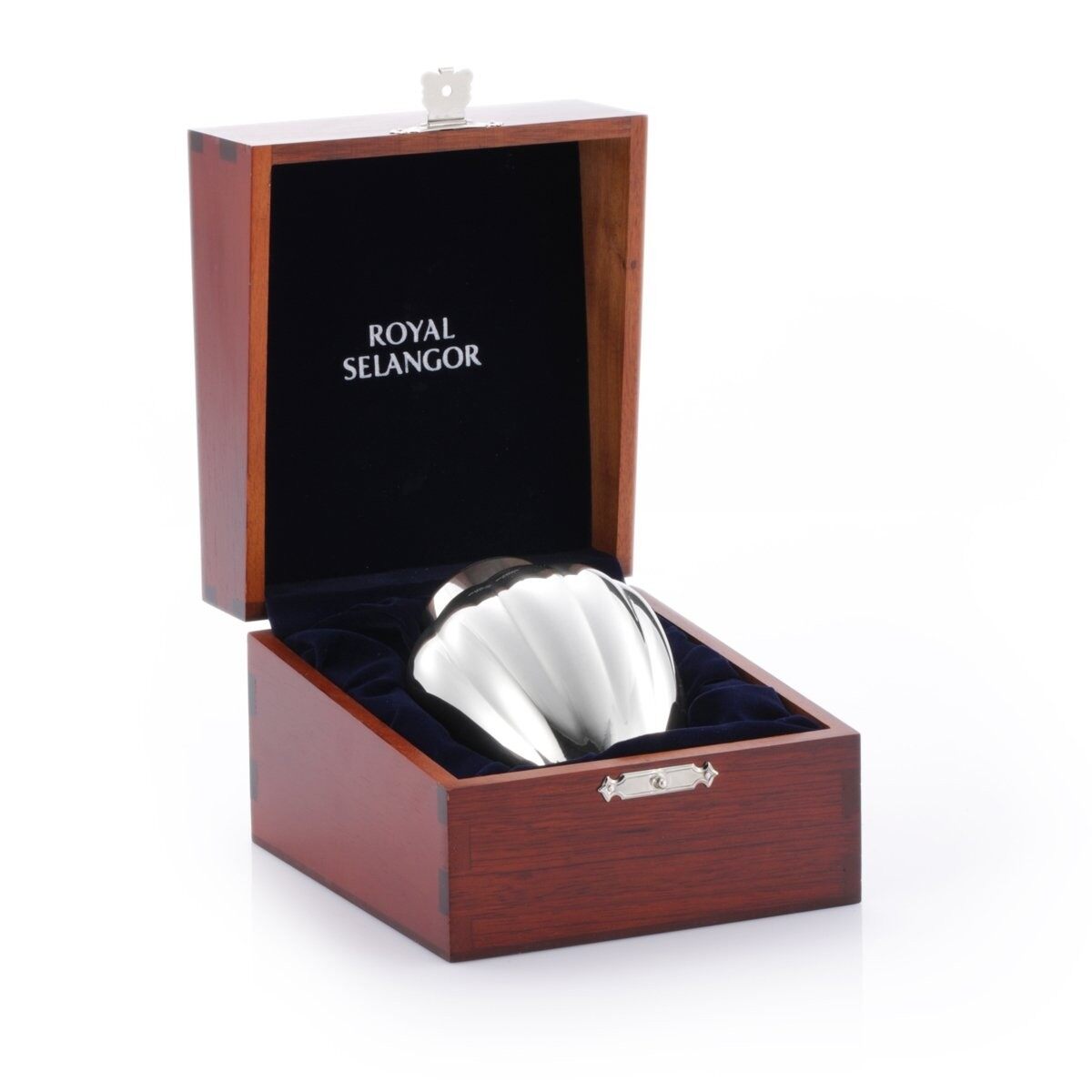 Gambar Royal Selangor Melon Collection Pewter Airtight Tea   Coffee Caddy in Wooden Gift Box Gift